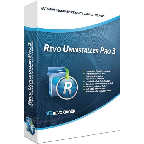 Revo Uninstaller Pro 3 (1 eszköz / Lifetime)