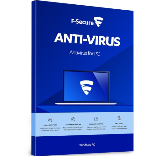 F-Secure Antivirus (1 eszköz / 1 év) digitális licence kulcs  letöltés