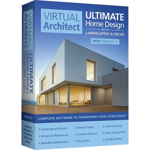 Virtual Architect Ultimate Home Design with Landscaping and Decks (1 dospozitiv / Lifetime)