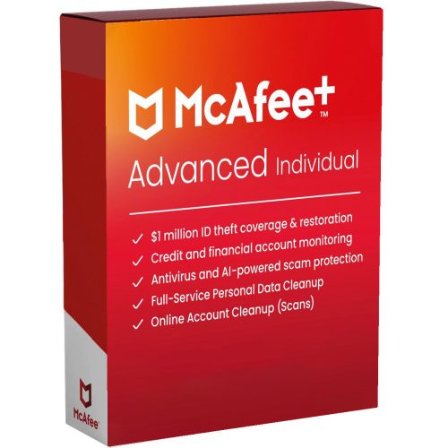 McAfee+ Premium Individual (Unlimited eszköz / 1 év)
