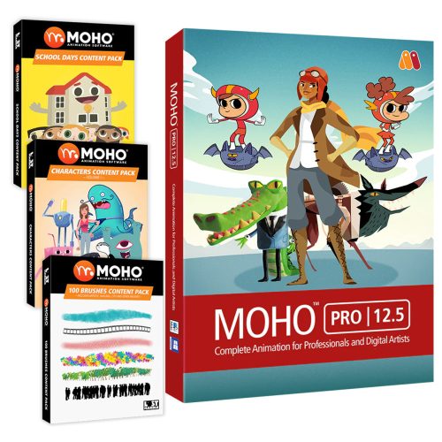 MOHO Pro 12.5 Bundle (1 eszköz / Lifetime) (Windows / Mac)