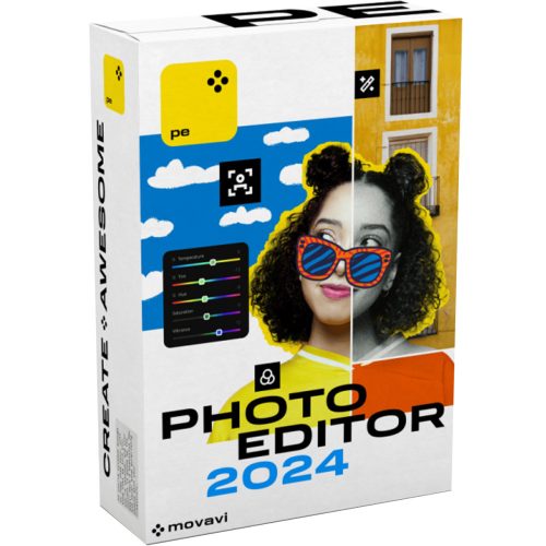 Movavi Photo Editor 2024 (1 eszköz / 1 év)