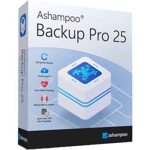 Ashampoo Backup Pro 25 (1 eszköz / Lifetime) (EU)