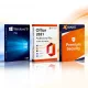 Microsoft Windows 10 Pro (OEM) + Office 2021 Professional Plus (Online aktiválás) + Avast Premium Security (1 eszköz   1 év)