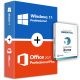 Microsoft Windows 11 Pro (OEM) + Office 2021 Professional Plus (Online aktiválás) + Panda Dome Essential (3 eszköz / 1 év) Family Pack