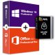 Microsoft Windows 10 Pro (OEM) + Office 2021 Professional Plus (Online aktiválás) + AVG Secure VPN (5 eszköz / 1 év) Small Business Pack