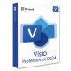 Microsoft Visio Professional 2024 (1 eszköz   Lifetime) (Költöztethető)