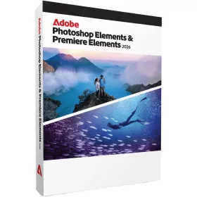   Adobe Photoshop Elements & Premiere Elements 2026 (1 eszköz / 3 év) (Windows / Mac)