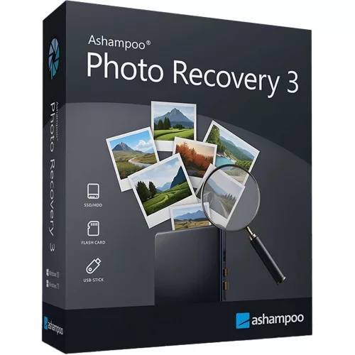 Ashampoo Photo Recovery 3 (1 eszköz / Lifetime)