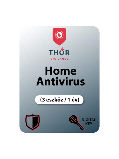 THOR Vigilance Home - Antivirus (3 eszköz / 1 év) digitális licence kulcs  letöltés