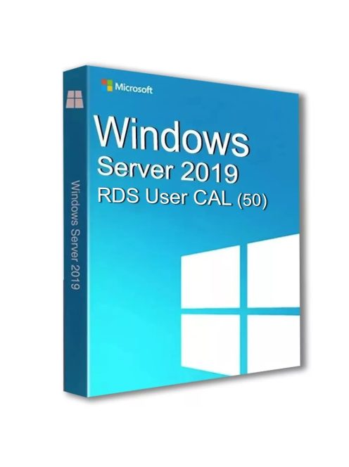Windows Server 2019 RDS User CAL (50 Felhasználó / Lifetime)
