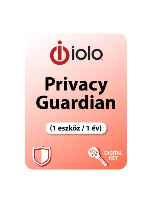 iolo Privacy Guardian (1 eszköz / 1 év) digitális licence kulcs  letöltés