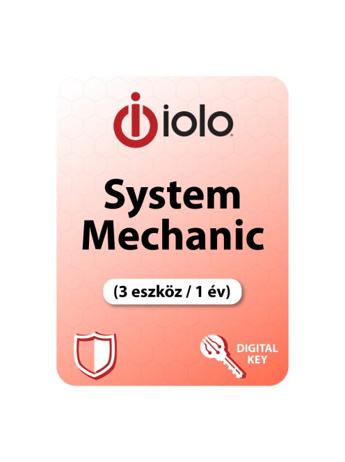 iolo System Mechanic (3 eszköz / 1 év) digitális licence kulcs  letöltés