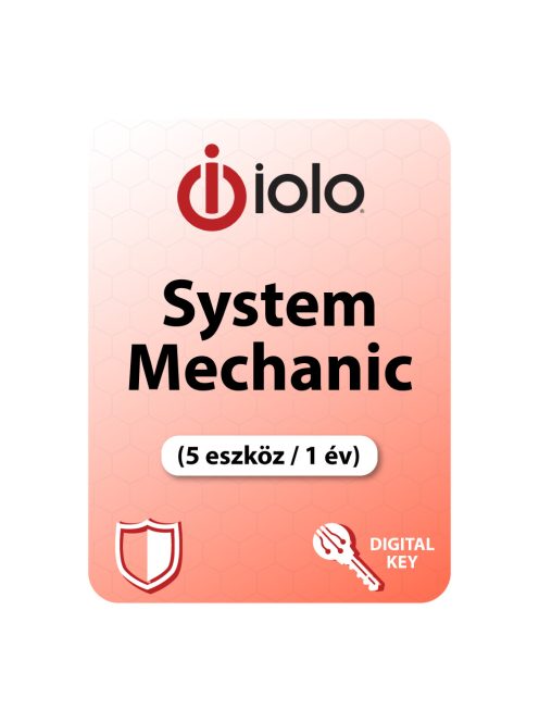 iolo System Mechanic (5 eszköz / 1 év) digitális licence kulcs  letöltés