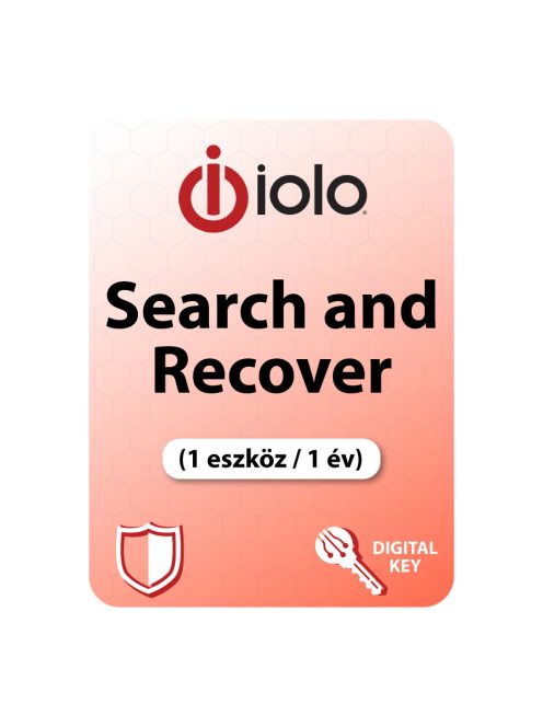 iolo Search and Recover (1 eszköz / 1 év) digitális licence kulcs  letöltés
