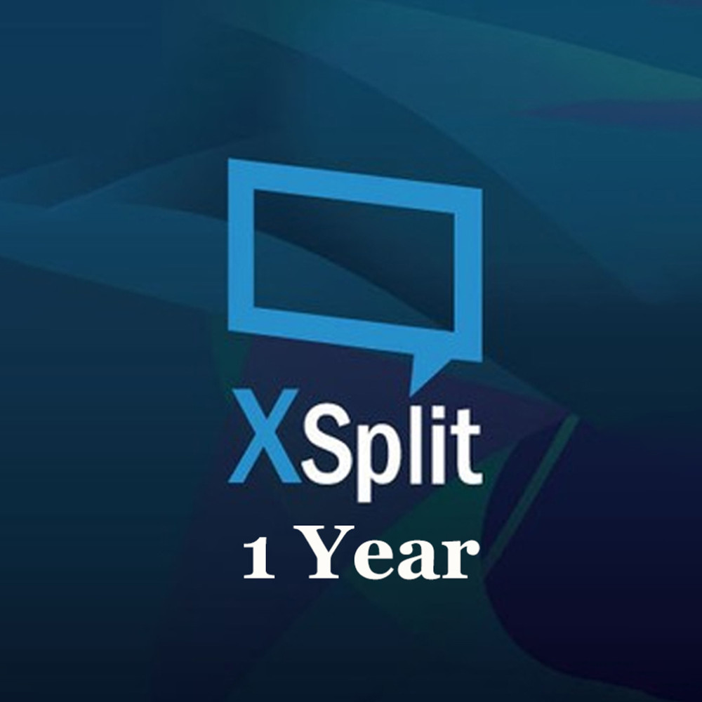 XSplit 1 Year Premium (1 zariadenie / 1 rok) (Elektronická licencia)