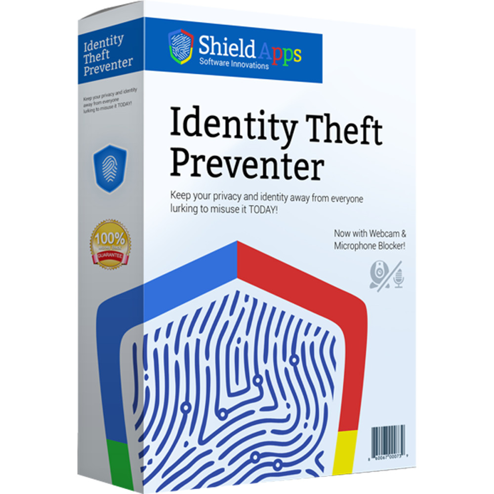 ShieldApps Identity Theft Preventer (1 zariadenie / 3 roky) (Elektronická licencia)